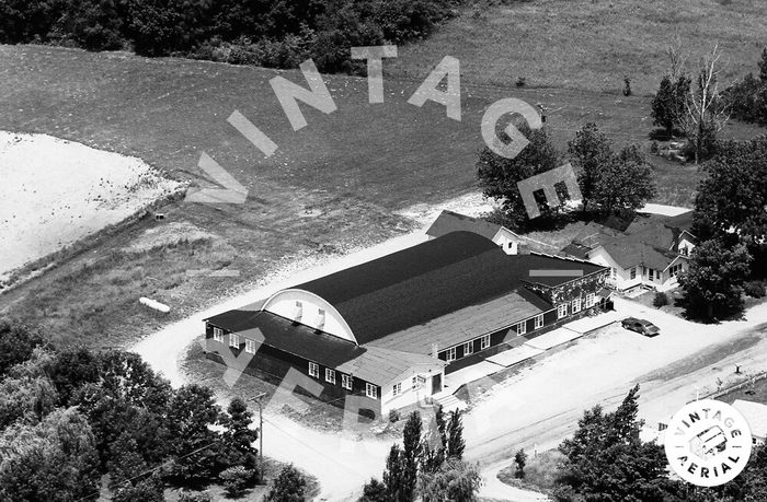 Narrow Lake Ballroom - Vintage Aerial Photo (newer photo)